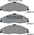 Textar Brake Pad Set - 2366401
