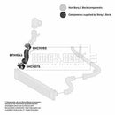 Borg & Beck Turbo Hose Part No -BTH1043