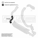 First Line Turbo Hose  - FTH1565 fits Ford Fiesta/Fusion 1.6TDCi