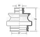 Borg & Beck Cv Joint Boot Kit Part No -BCB2305