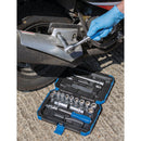 Metric Socket Set - 3/8" Sq. Dr. (34 Piece)