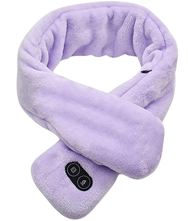 Heated & Massaging Scarf with Powerbank