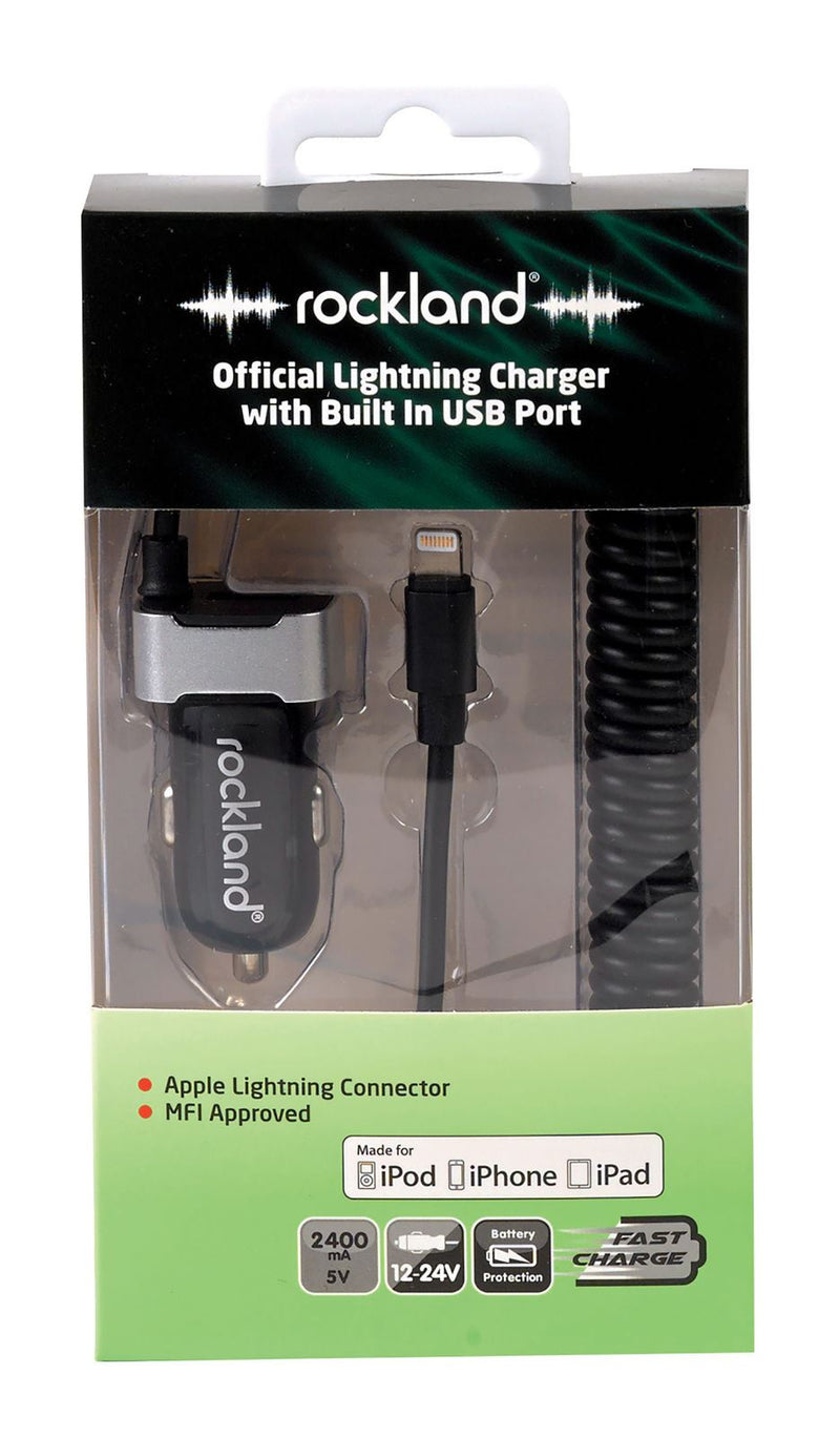Rockland RLC006 Official Lightning Charger with Built in USB Port