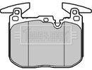 Borg & Beck Front Brake Pad Set -BBP2377