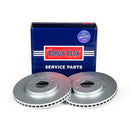 Borg & Beck Brake Disc Pair  - BBD4657 fits Nissan Qashqai 07 -