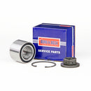 Borg & Beck Wheel Bearing Kit  - BWK745 fits Ford Fiesta,Focus - Rear