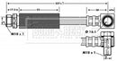 Borg & Beck Brake Hose  - BBH6737 fits Ford Mondeo II Est(BNP)