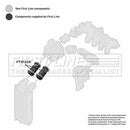 First Line Turbo Hose  - FTH1228 fits PSA 1.4HDi DV4TD