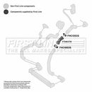 First Line Turbo Hose  - FTH1179 fits VAG Sharan 1.9D 00-10