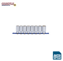 CARLYLE HAND TOOLS SSD12108M 8 PC 1/2IN DR 12 PT DEEP SOCKET SET METRIC * (6140194521241)