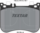 Textar Brake Pad Set - 2517901