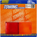 Rear Lamp - Rectangle - Lens Only - 010