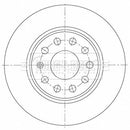 Borg & Beck Brake Disc Pair Part No -BBD5526