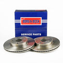 Borg & Beck Brake Disc Pair  - BBD4740 fits Toyota iQ 09-