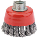 Draper Expert Twist Knot Wire Cup Brush, 60mm, M14