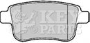 Key Parts Brake Pad Set - KBP2185 fits Renault Kangoo 1.5,1.6 06/09-