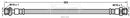 Borg & Beck Brake Hose  - BBH7928 fits Hyundai H-1 Travel (TQ)