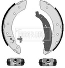 Borg & Beck Brake Shoe Kit  - BBS1076K fits Peugeot 206 02-
