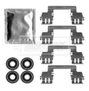 Borg & Beck Fitting Kit - Pads Part No -BBK1567