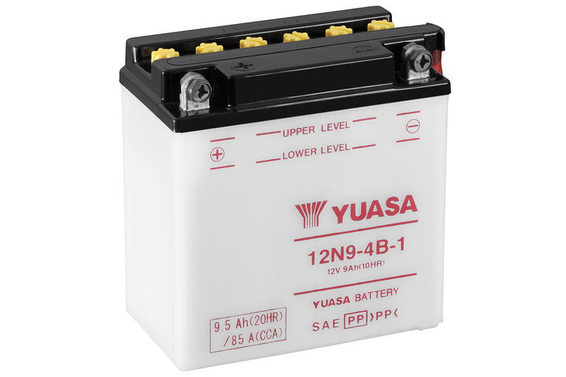 12N9-4B-1 (CP) 12V Yuasa Conventional Battery (5470982209689)