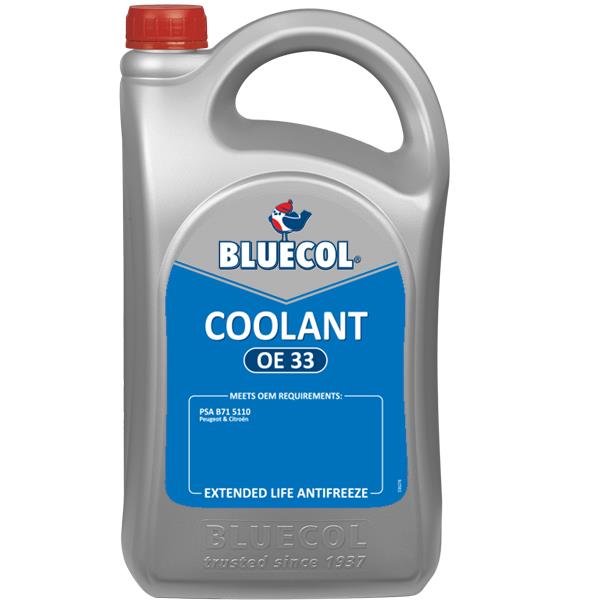Bluecol Coolant OE33 Antifreeze & Coolant - 5L