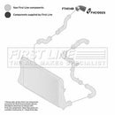 First Line Turbo Hose  - FTH1148 fits VAG A3,Octavia,Eos,Golf 04-