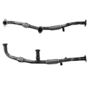 BM Cats Front Pipe - BM70286 with Fitting Kit - FK70286 fits Mitsubishi