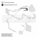 First Line Turbo Hose  - FTH1720 fits VAG Toureg I