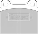 Borg & Beck Brake Pad Set - BBP1210 fits Alfa/Merc/Vaux/Volvo 77-98