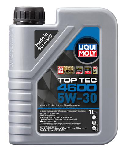Liqui Moly - Top Tec 4600 5W30 1ltr
