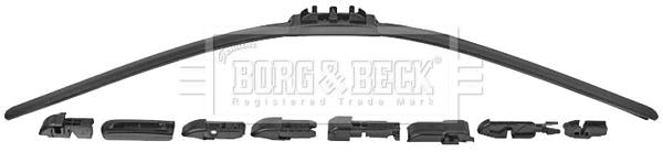Borg & Beck Wiper Blade Flat  - BW28F fits Flat Wiper Blade 28