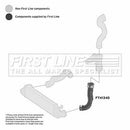 First Line Turbo Hose  - FTH1340 fits Merc 203 C180,200,230 00-07