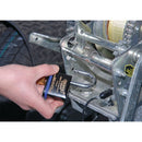 Heavy Duty Padlock and 2 Keys with Super Tough Molybdenum Steel Shackle, 54mm