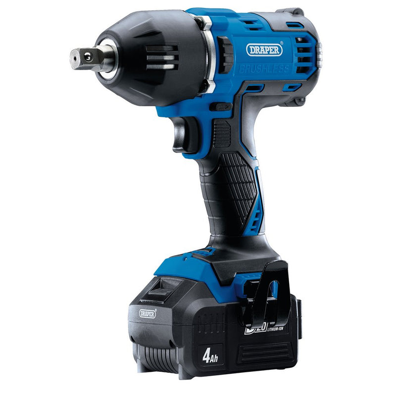 D20 20V Brushless 1/2" Mid-Torque Impact Wrench (400Nm)