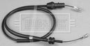 Borg & Beck Throttle Cable  - BKA1038 fits GM Corsa 1.4 16V 93-