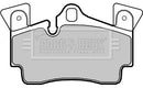 Borg & Beck Rear Brake Pad Set - BBP2352 fits Audi Q7,Porsche Cayenne 03/06-