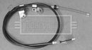Borg & Beck Brake Cable - BKB3300 fits Toyota Yaris (VIN VNK) 02-05