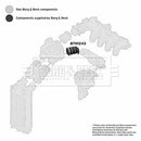 Borg & Beck Turbo Hose Part No -BTH1243