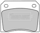 Borg & Beck Brake Pad Set -BBP1281
