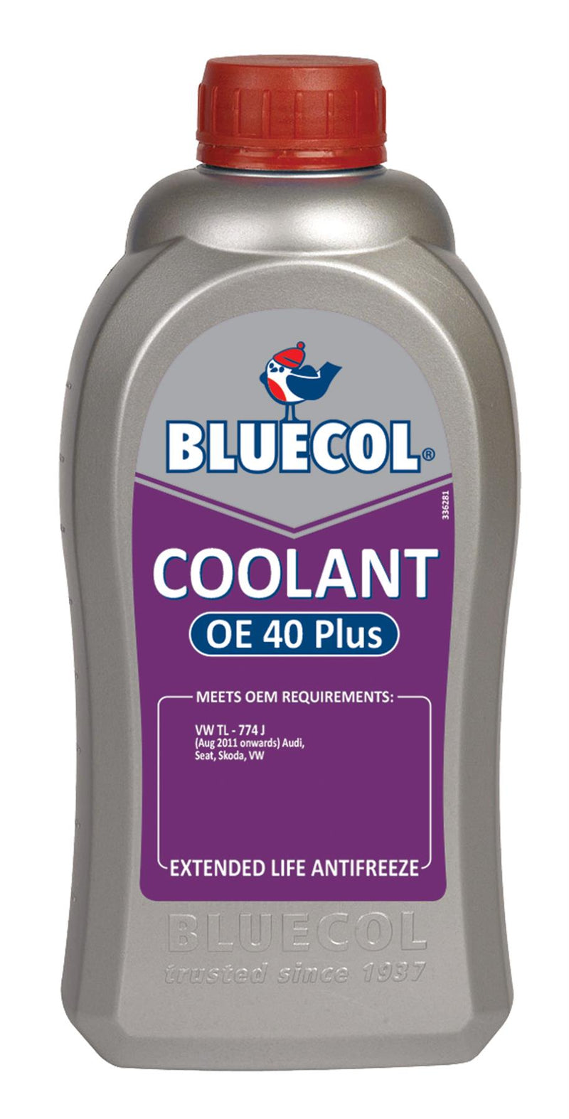 Bluecol Coolant OE40 Plus Antifreeze & Coolant - 1L