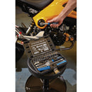 Draper HI-TORQ Metric Socket Set, 1/4" Sq Dr (40 Piece)