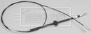 Borg & Beck Brake Cable -  Front - BKB2736 fits VW LT28,35, Merc Sprinter 95-
