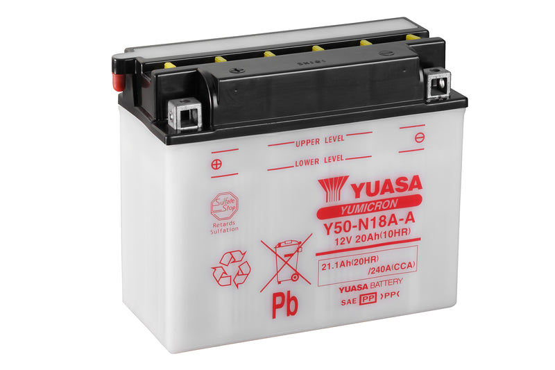 Y50-N18A-A (DC) 12V Yuasa YuMicron Battery (5470963105945)
