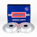 Borg & Beck Brake Disc Pair  - BBD4798 fits Vauxhall Astra 09-
