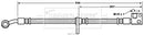 Borg & Beck Brake Hose Part No -BBH7753