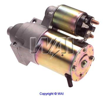 WAI Starter Motor Unit - 6744N fits John Deere, Kubota