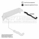 First Line Turbo Hose  - FTH1603 fits Land Rover Defender 2.4