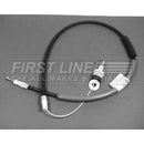 First Line Clutch Cable  - FKC1085 fits Ford Granada,Sierra 4x4 87-95