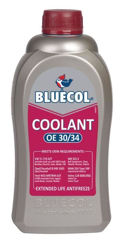 Bluecol Coolant OE30/34 Antifreeze & Coolant - 1L