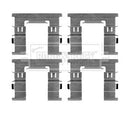 Borg & Beck Fitting Kit - Pads Part No -BBK1467